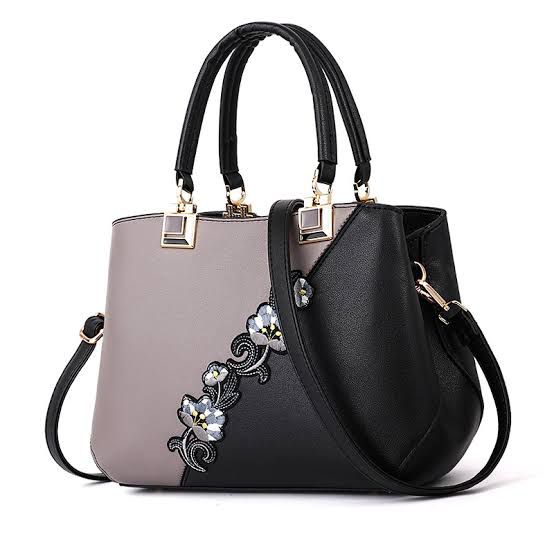 Embroidered Messenger Bags Women Leather Handbags